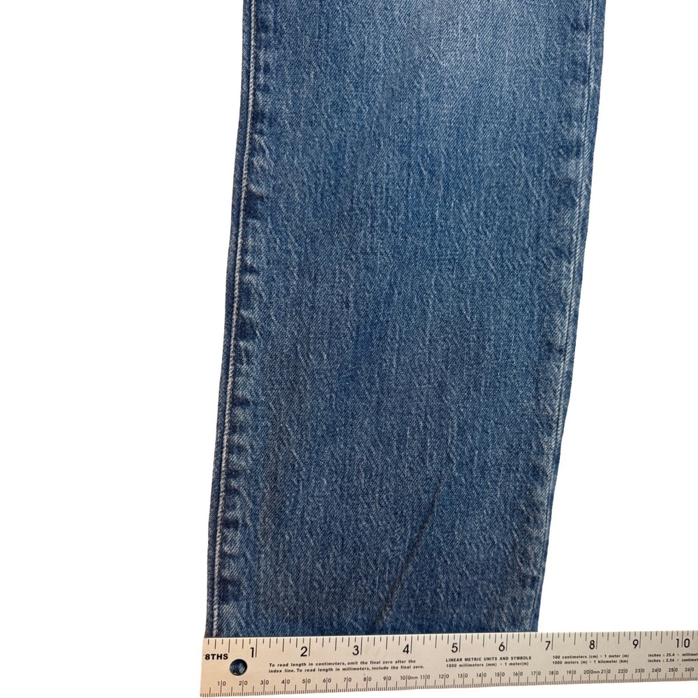 Madewell Womens High-Rise Slim Boyjean Blue Denim Stretch Jeans Size 29 - Picture 5 of 11